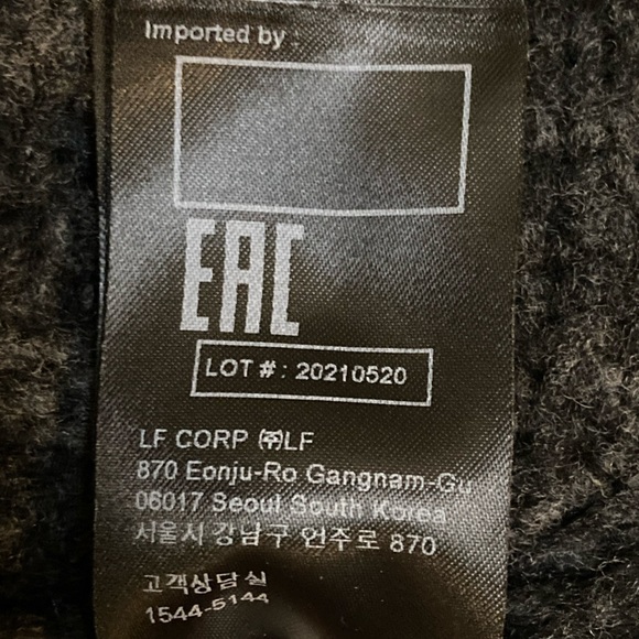 NWT ba&sh Grey Barthy Embellished Button Sweater - Sz XS - Picture 10 of 11